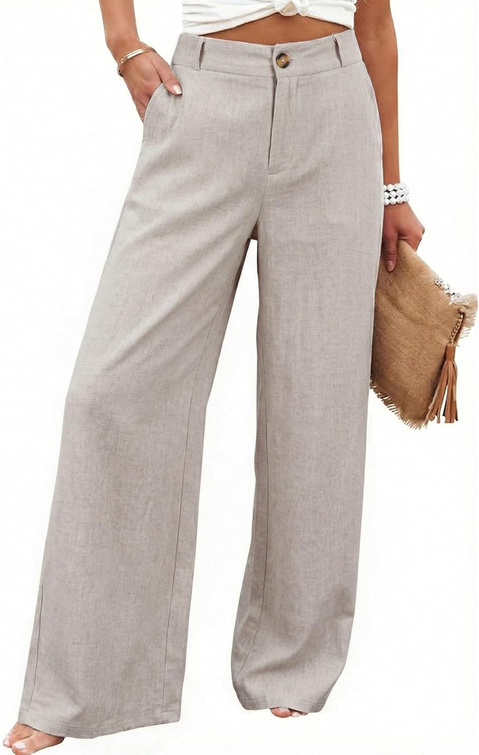 Trousers that break once at the shoe